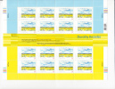 Canada MNH Scott #2147 Minisheet Of 16 51c ´The Field Of Rapeseed´  By Dorothy Knowles - Feuilles Complètes Et Multiples
