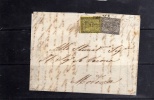 ANTICHI STATI ITALIANI ASI: 1852 PARMA 5 C + 10 CENT. ANNULLATI USED CERTIFICATO - Parma