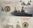 AUSTRALIA  $1 ROYAL NAVY 100 YEARS SHIP FRONT QEII HEAD 1 YEAR PNC 2011 UNC NOT RELEASED READ DESCRIPTION CAREFULLY!! - Sonstige & Ohne Zuordnung