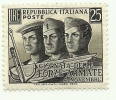 1952 - Italia 700 Forze Armate V49 - Filigrana SA, - Variedades Y Curiosidades