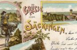 Säckingen Litho - Bad Saeckingen