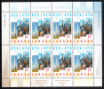 Canada MNH Scott #2116 Minisheet Of 8 50c Alberta Centennial - Fogli Completi