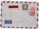 Lettre En Exprès Pour Paris De Berlin 1953 - Storia Postale