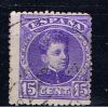 E+ Spanien 1902 Mi 218 B Königsporträt - Used Stamps