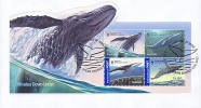 Australia 2006 -  Whales, WWF, Local FDC With S/S - Baleines