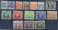 Poland 1922 MI 1-12,14-6 MH Union Of Upper Selesia With Poland - Nuevos