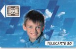 TELECARTE  VISAGE D'ENFANT  50 UNITES SC5an  ( F101A ) - 1989