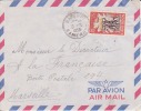 Afrique,Cameroun,Kadey,Ba     Touri  Le 9/05/1956 > France,lettre Par Avion,Colonies,rare - Covers & Documents