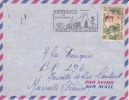 Afrique,Congo,Brazz Aville  Le 10/05/1956 > France,lettre Par Avion,Colonies,cathédrale     Ste Anne Du Congo,ra - Storia Postale