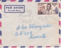 Afrique,Gongo,Niari       ,Mossendjo  Le 9/05/1956 > France,lettre Par Avion,Colonies,rare - Covers & Documents