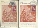 FRANCE - N° 753 SUR DEUX CARTES MAXIMUM OBL. DU 25/5/1946 & DU 6/6/46 - SUP - 1940-1949