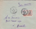 PORTO NOVO R.P - Dahomey - 1956 - Afrique - Colonie - Laboratoire Médical & Village Indigène - Lettre Pour Marseille - Storia Postale