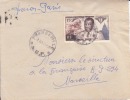 Afrique,A.E.F,Gabon,Haut Ogooué,Mpassa,Franceville Le 7/05/1956 > France,lettre,Colonies,ra Re - Sonstige & Ohne Zuordnung