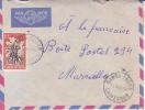Afrique,Cameroun,Haute Sanaga,Nanga Eboko,le 13/05/1956 > France,lettre,Colonies,ra Re - Covers & Documents