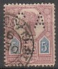 GRANDE - BRETAGNE - 1887-92 - QV "Jubilee" - 5d. Obl - Usados