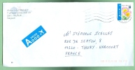 BELGIQUE  1 Timbre Sur Lettre Fleurs Tulipe - Cartas & Documentos