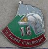 SAPEURS POMPIERS DE SAINT PIERRE D'ALBIGNY - CASQUE - 18 - SAGIP - Pompiers