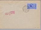 Schweiz 1938 Zu#PJ84 I Mi#319 Blockausschnitt Sammlerbrief - Brieven En Documenten