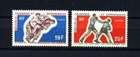 Nlle CALEDONIE 1969  N° 361/362 ** Neufs = MNH Superbes Cote 11 € Sports Jeux Pacifique Port Moresby Judo Boxe Games - Ungebraucht