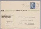 Schweiz 1943-01-12 Pro Juventute Zensurbrief Zu#104 Mi#415 30Rp. Einzelfr.Brüssel - Covers & Documents