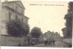 95 - Persan : Ecole De Filles Et Rue Gambetta - Persan