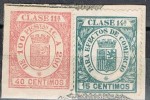 Efectos De Comercio, Fiscal , Clase 11ª Y 14ª. Republica 1930-6 - Fiscaux