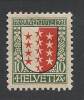 Suisse-Schweiz 1921 - Pro Juventute 10c.  Y&T 185  Mi. 172  MH - Nuovi