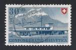 Suisse-Schweiz 1947 - Pro Patria Gare- Bahnhof 30c.  Y&T 440  Mi. 483  Oblitéré - Gebruikt