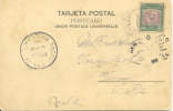 Cachet Cadran Horaire 1905 Voyage Vers USA Rep. Dominicana - Horlogerie