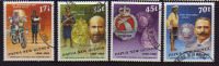 PAPOUASIE Police Nationale. Yv. # 562/5. 4 T-p  Oblitérés . Cote 6.00 €. - Police - Gendarmerie