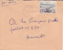 Afrique,Cameroun,Douala,N     Ew  Bell,le 18/10/1956 > France,lettre,colonies,ra Re - Lettres & Documents