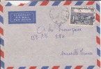 Afrique,A.E.F,Gabon,Nyang       A,Mayumba  Le 19/10/1956 > France,lettre Par Avion,colonies,rare - Autres & Non Classés