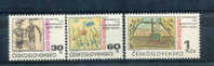 Tchécoslovaquie  :  Yv  1664-66  ** - Unused Stamps