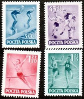 POLAND..1952..Michel # 750-753...MNH. - Unused Stamps