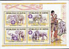 Guinea 2001 - Elefants, Scouting,M/S, MNH - Unused Stamps