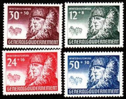 GENERAL GOVENRMENT..1940..Michel # 59-62...MNH. - Generalregierung