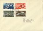 ET Brief   "100 Jahre Schweizer Eisenbahnen"       1947 - Covers & Documents