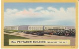 Washington DC, Pentagon Building, Department Of Defense, On C1940s Vintage Curteich Linen Postcard - Washington DC