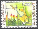 Liechtenstein 2000 Michel 1242 O Cote (2009) 1.50 € Jeux Olympiques 2000 Sydney Cachet Rond - Used Stamps