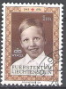 Liechtenstein 1970 Michel 526 O Cote (2009) 1.00 € Croix Rouge Prince Wenzel Cachet Rond - Used Stamps