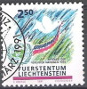 Liechtenstein 1991 Michel 1015 O Cote (2009) 3.00 € Adhèsion à L'ONU Cachet Rond - Used Stamps