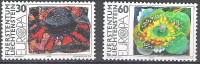 Liechtenstein 1975 Michel 623 - 624 Neuf ** Cote (2017) 1.50 Euro Europa CEPT Tableaux - Ongebruikt