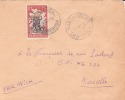 Afrique,Cameroun,Haute Sanga,Nanga Eboko Le 5/10/1956 > France,lettre,colonies,ra Re - Lettres & Documents