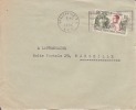Afrique,Congo,Brazz       Aville  Le 5/10/1956 > France,lettre,colonies - Storia Postale