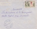 Afrique,A.E.F,Rèpublique Centrafricaine Le 4/10/1956 > France,lettre Par Avion,Colonies - Otros & Sin Clasificación