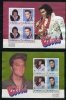 St Vincent 1985  2 Sheets Sc 880-1 Elvis Presley CV $23 - St.Vincent (...-1979)