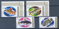Rwanda Ocb Nr : 544 - 547  ** MNH (zie  Scan) - Unused Stamps