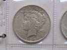 UNITED STATES STATI UNITI D' AMERICA  1 DOLLARO PACE ( ONE PEACE DOLLAR ) ARGENTO ANNO 1923 - 1921-1935: Peace (Paix)