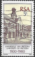 SOUTH AFRICA 1980 50th Anniv Of University Of Pretoria - 5c University Of Pretoria FU - Usados