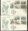 # Cipro Turca - Kibris Turk - 1975 Architecture 2 FDC - Briefe U. Dokumente